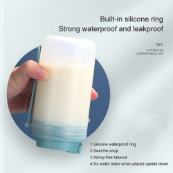 2 Pcs Household Children Breakfast Cup Portable Large Capacity Water Cup With Scale 2 Pcs Household Children Breakfast Cup Portable Large Capacity Water Cup With Scale