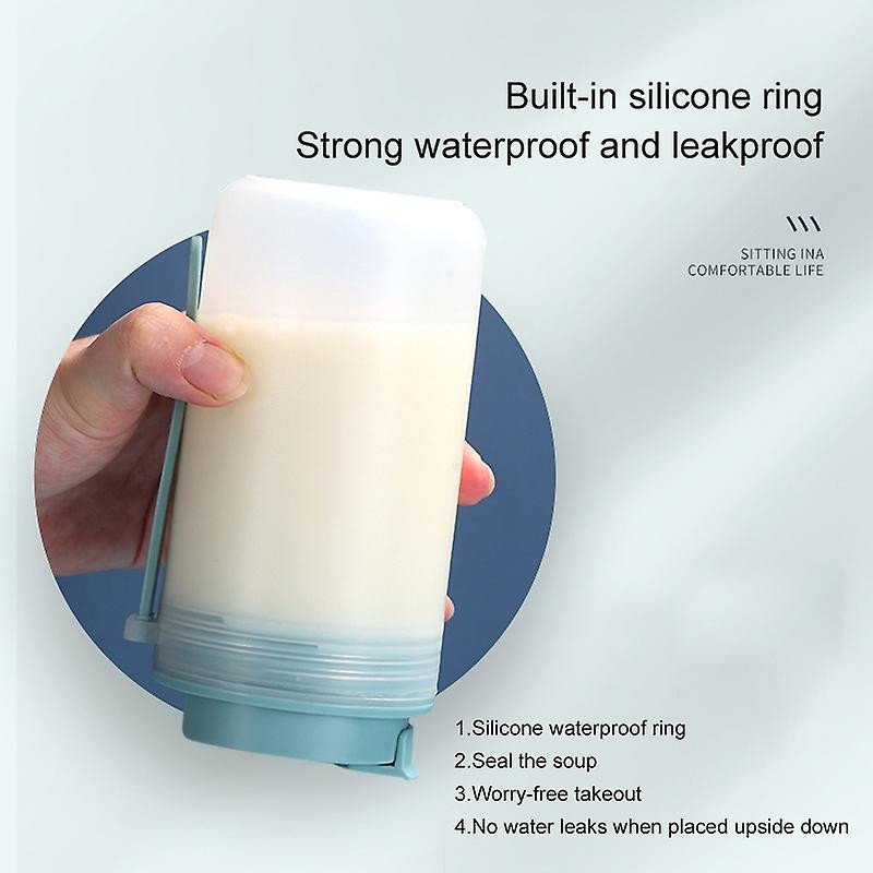 2 Pcs Household Children Breakfast Cup Portable Large Capacity Water Cup With Scale