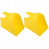 2pcs Livestock Feed Shovel Thicken Feed Scoop Feed Scoop Poultry Feed Shovel Farm Food Shovel