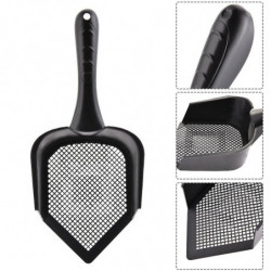 Cat Kitty Litter Scoop Small Holes Fine Litter Scooper Shovel For Dog Rabbits Hamster Snake Sifter Scoop Cat Kitty Litter Scoop Small Holes Fine Litter Scooper Shovel For Dog Rabbits Hamster Snake Sifter Scoop