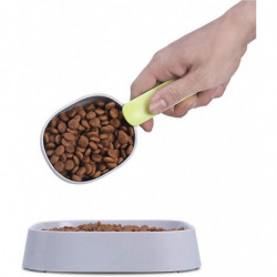 Set Of 2 Dog Food Spoons - Abs - Green Set Of 2 Dog Food Spoons - Abs - Green