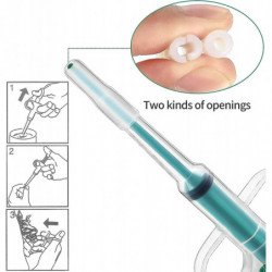 4 pièces Cat Pill Shooter Pill Dispenser Dog Seringue Réutilisable Pet Medicine Feeder pour petits animaux