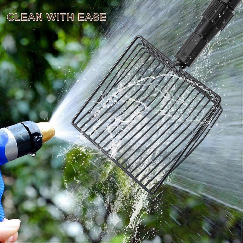 3 in 1 Stretchable Chicken Poop Scooper Chicken Coop Accessories Sifting Shovel for Litter Scoop Supplies [...]