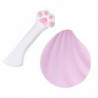 Pet Food Can Cover Sealer Silicone Can Universal Silicone Dog Cat Canned Lid Pink With Pinkspoon
