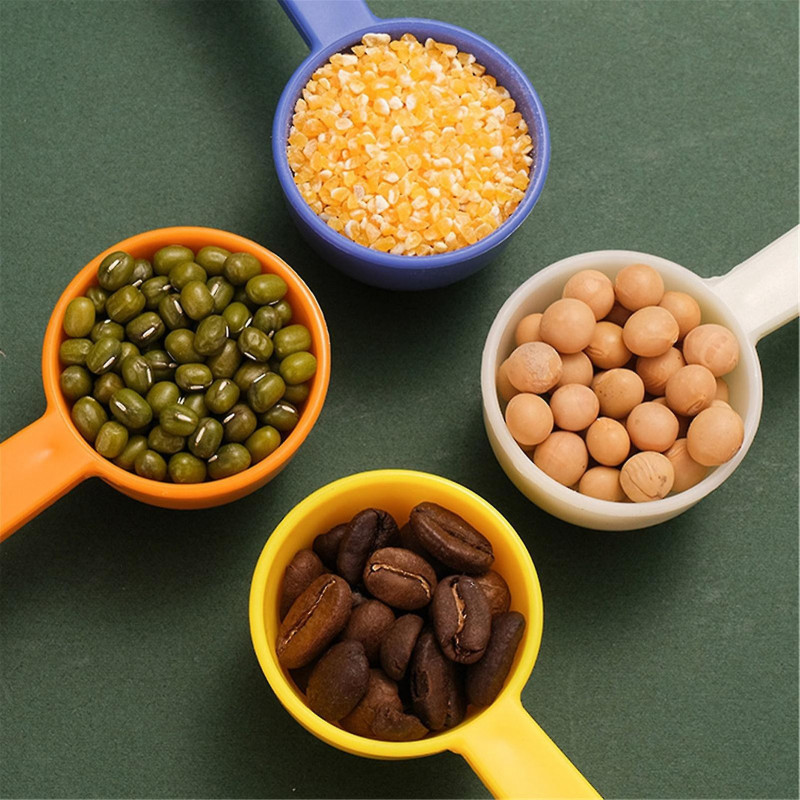 Plastic Spoon Sealer Clips For Food Leak Proof Portable Scoop Bag Clips For Candies Chips Cornflakes Coffee