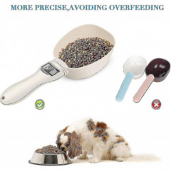 Cuillère à mesurer pour chien, cuillères à mesurer pour chien avec écran LCD pour mesurer la cuillère à nourriture [...]