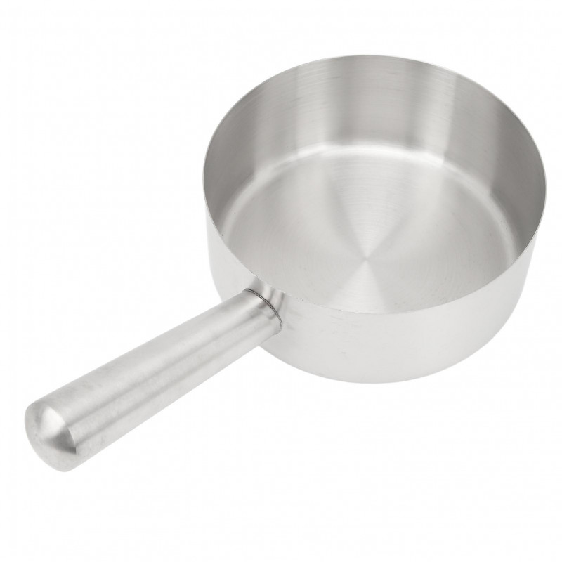 Louche d’eau en acier inoxydable Cuillère à eau longue poignée pour lavage de légumes Cuisine