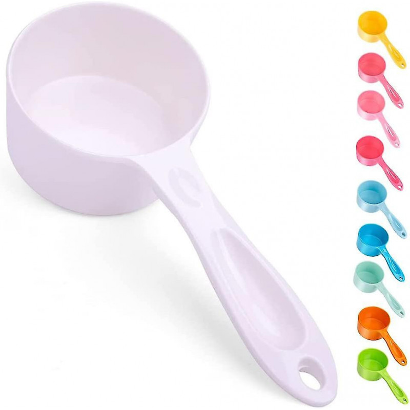 2 Pcs Pet Food Scoop Durable Pet Dry Food Feeding Spoon Cat Food Scoop For Dog