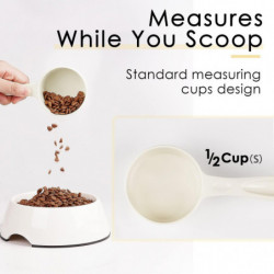 2 Pcs Pet Food Scoop Durable Pet Dry Food Feeding Spoon Cat Food Scoop For Dog 2 Pcs Pet Food Scoop Durable Pet Dry Food Feeding Spoon Cat Food Scoop For Dog