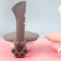 Cat Jar Opener Cat Paw Design Multifunction Pet Canned Spoon For Pet Food Can Supplies Cat Jar Opener Cat Paw Design Multifunction Pet Canned Spoon For Pet Food Can Supplies
