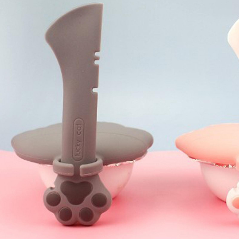 Cat Jar Opener Cat Paw Design Multifunction Pet Canned Spoon For Pet Food Can Supplies