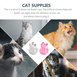 2 Pcs Education Toys Cat Treat Puzzle Pet Feeder Cat Food Puzzle Cat Supplies 2 Pcs Education Toys Cat Treat Puzzle Pet Feeder Cat Food Puzzle Cat Supplies