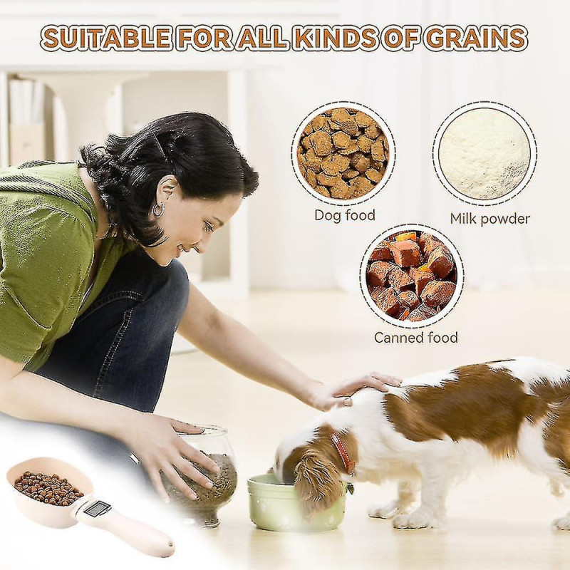 Pet Food Measuring Scoop Scale, Kitchen Digital Food Measuring Spoon For Dog Cat, Precise Dog Food Measuring [...]