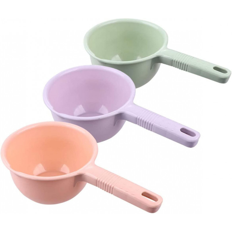 Plastic Water Scoop Plastic Water Ladles Thick Durable Dipper Water Scoop for Kitchen Garden Watering Flower