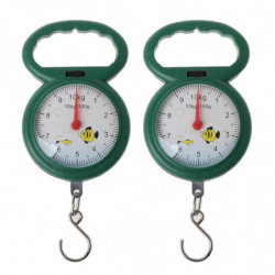 2 Pcs Lugggage Scale Portable Fishing Weighing Scale Balace Weighing Tool 10kg 2 Pcs Lugggage Scale Portable Fishing Weighing Scale Balace Weighing Tool 10kg