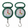 2 Pcs Lugggage Scale Portable Fishing Weighing Scale Balace Weighing Tool 10kg