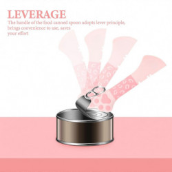 Silicone Cat Wet Food Spoon Manual Can Opener Multi-functional Pet Food Can Scoop Silicone Cat Wet Food Spoon Manual Can Opener Multi-functional Pet Food Can Scoop