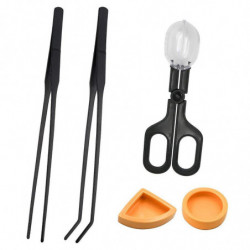 Pet Long Handle Grab Feeding Cleaning Clip Supplies Niuniu