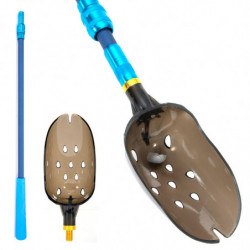 Pelle de lancer d’appât en plastique robuste pour nourrir les particules Bouillettes Pêche à la carpe Pelle de lancer d’appât en plastique robuste pour nourrir les particules Bouillettes Pêche à la carpe
