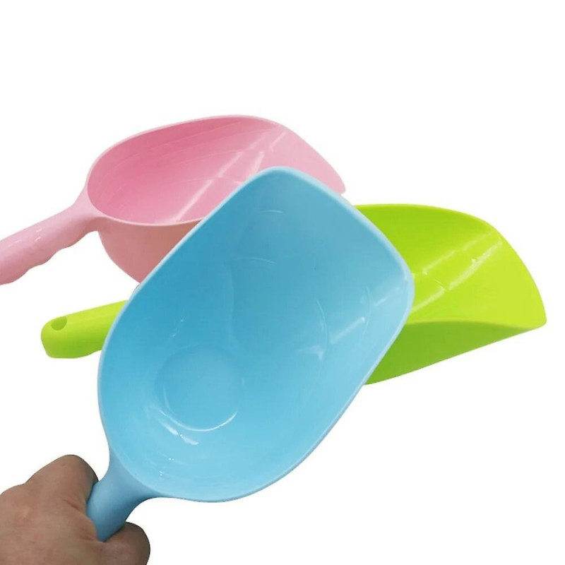 1Pc 3 Colors Pet Food Spoon Dog Cat Bird Rabbit Puppy Food Feeder Scoop Tool