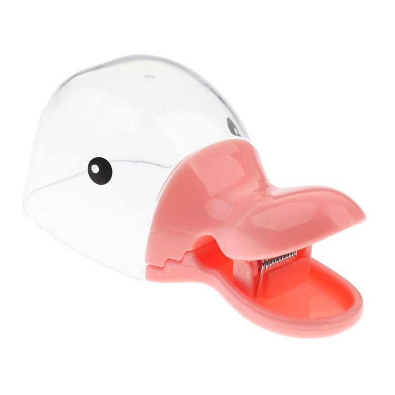 In 1 Pet Food Scoop, Dog, Cat, Rabbit Food Nipples Bag Clip Duck Style Pink