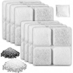 lasuroa 8pcs Pet Food Desiccant Bag, Pet Feeder Desiccant Bags for Cat Dog Food