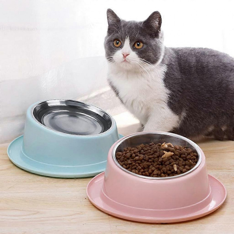 Cat Dog Bowl Raised Cat Food Water Bowl Pets Puppy Small Medium Dogs Durable