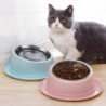 Cat Dog Bowl Raised Cat Food Water Bowl Pets Puppy Small Medium Dogs Durable