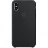 Apple Silicone Microfiber Protective Case For Iphone X/xs-black