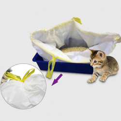 7pcs Cat Litter Bag