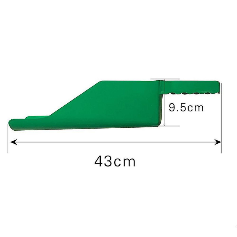 Cleaning Shovel Scoop Garden Plastic Fallen Leaves Gutter Drain Scoop