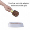 Pet Food Scoop Multifonctionnel Long Confortable Poignée Plastique Tasse à Mesurer Pet