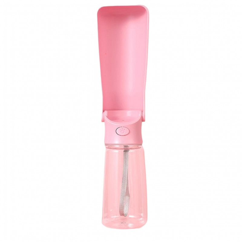 Dog Foldable Water Feeding Cup With Lanyard Large Capacity Leakproof Drinking Bowl Pet Dogs Supplies