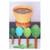 Ceramic Rice Spoon Cute Cactus S Cute Kit Tool With Base A