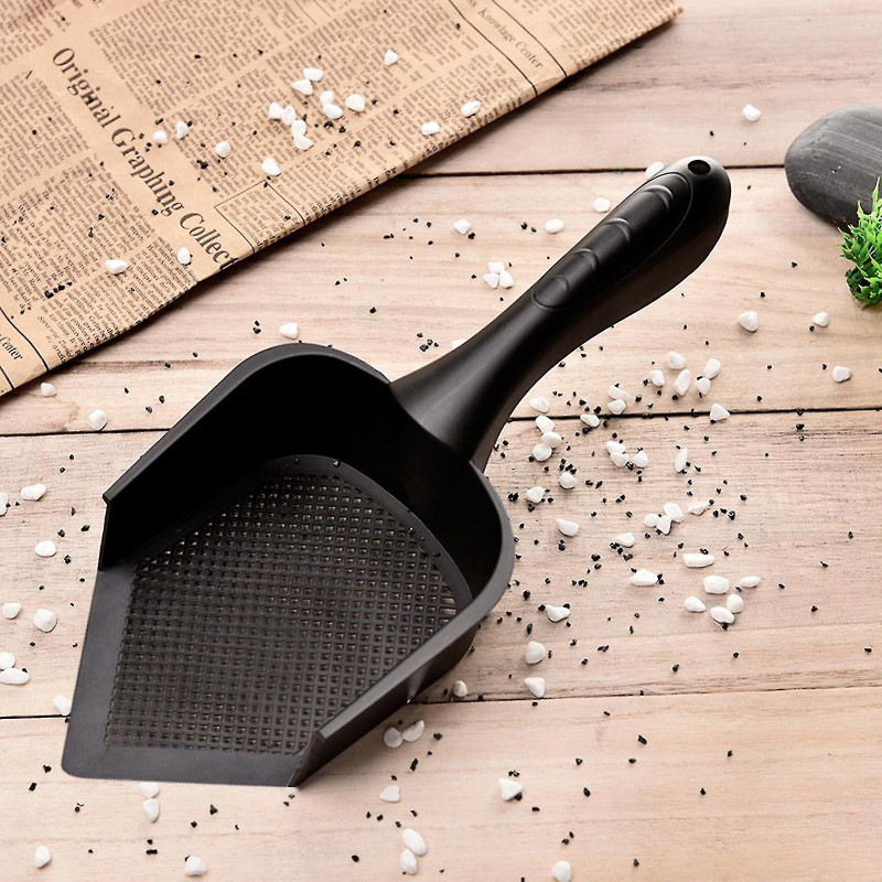 For Cat Kitty Litter Scoop Small Holes Fine Litter Scooper Shovel For Dog Rabbits Hamster Snake