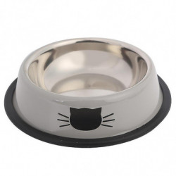 Cat And Dog Food Bowl Utensils Less Steel Pet Bowl