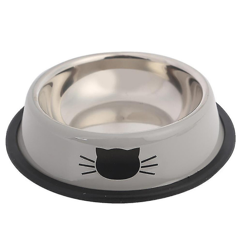 Cat And Dog Food Bowl Utensils Less Steel Pet Bowl