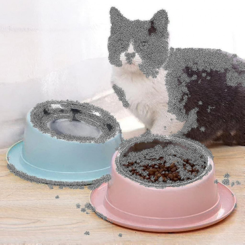 Cat Dog Bowl Raised Cat Food Water Bowl Animaux de compagnie Chiot Petit Chien Moyen Durable