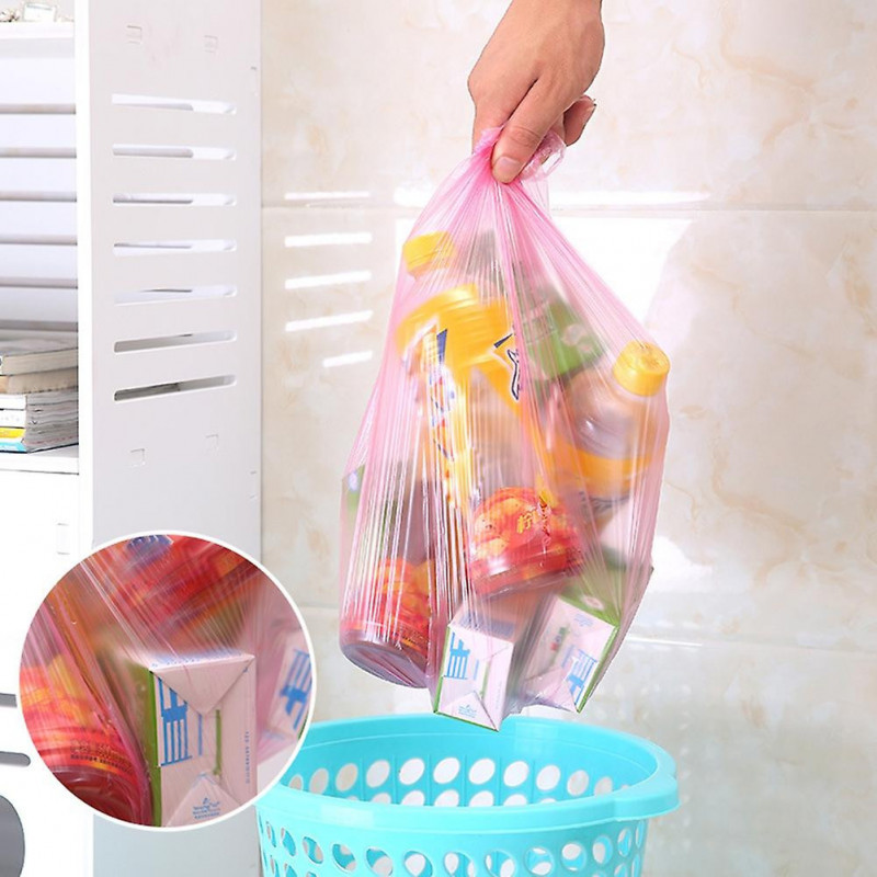 5 Rolls Disposable Home Office Waste Trash Rubbish Holder Pouch Garbage Bags 5 Rolls Disposable Home Office Waste Trash Rubbish Holder Pouch Garbage Bags