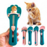 Cat Strip Squeezer Claw Shape Smooth Edges Easy to Use Creative Novelty Feeding Plastic Pet Cat