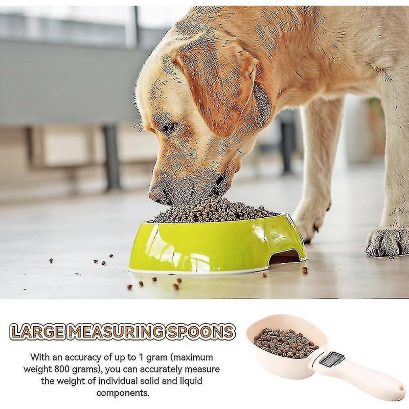 Pet Food Measuring Scoop Scale, Kitchen Digital Food Measuring Spoon For Dog Cat, Precise Dog Food Measuring [...]