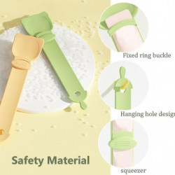 Cat Treat Spoon Cat Food Spoon,cat Wet Treat Dispenser Spoon For Squezing Puree And Bisque Bar Cat Food Feeding Spoon