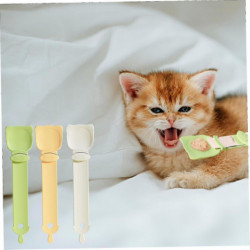 Cat Treat Spoon Cat Food Spoon,cat Wet Treat Dispenser Spoon For Squezing Puree And Bisque Bar Cat Food Feeding Spoon