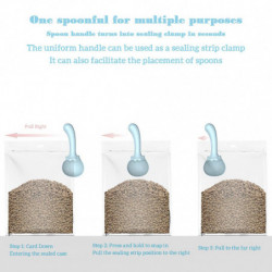 Multi-functional Cat Food Spoon Fashionable Unique Pet Food Spoon for Cat