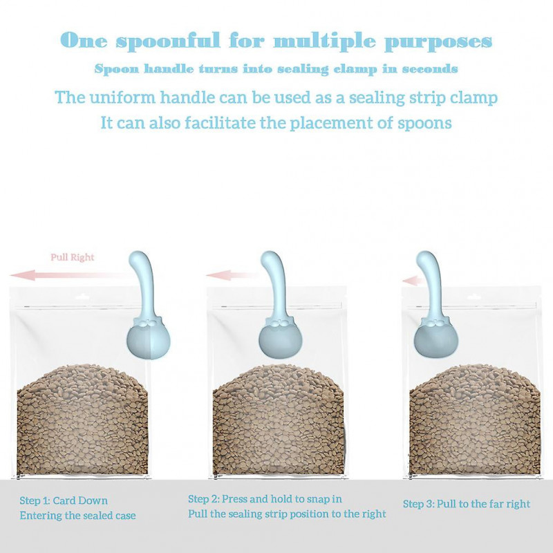 Multi-functional Cat Food Spoon Fashionable Unique Pet Food Spoon for Cat