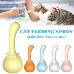 Multi-functional Cat Food Spoon Fashionable Unique Pet Food Spoon for Cat