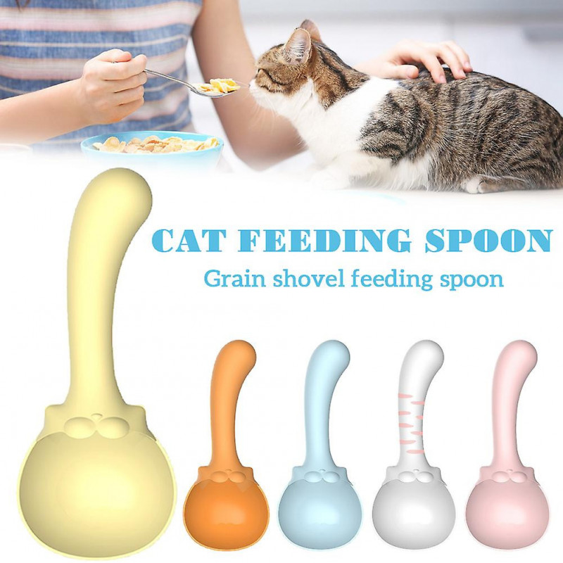 Multi-functional Cat Food Spoon Fashionable Unique Pet Food Spoon for Cat