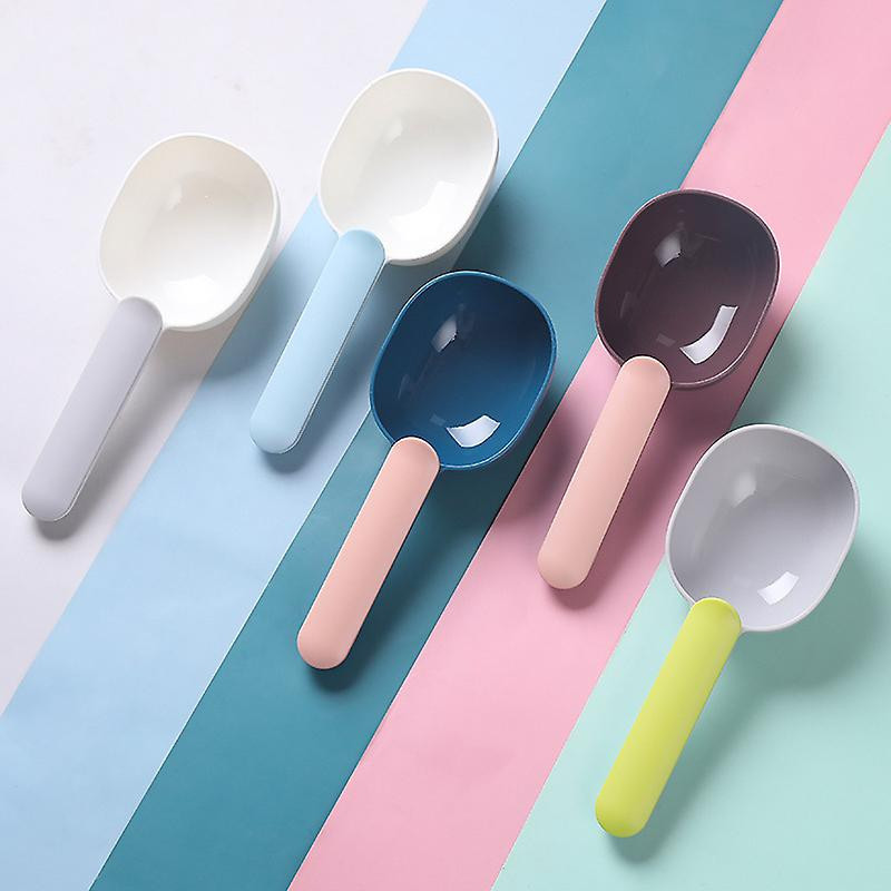 Pet Food Scoop Multifunctional Long Comfortable Handle Plastic Measuring Cup Pet Supplies for Dog