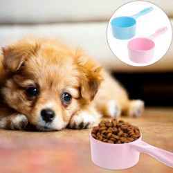 2Pcs 50g Dog Food Measuring Spoons Electric Metering Spoons Portable Multifunctional Measuring Spoons (Size S)