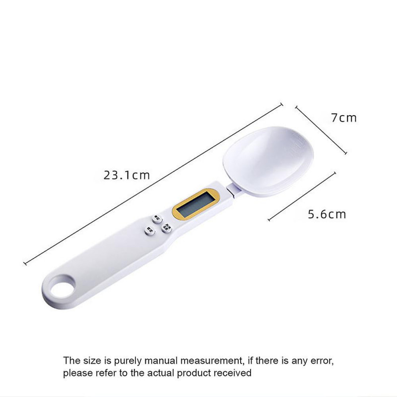 Electronic Kitchen Scale 500g 0.1g LCD Display Digital Weight Measuring Spoon Digital Spoon Scale Mini Kitchen Tool